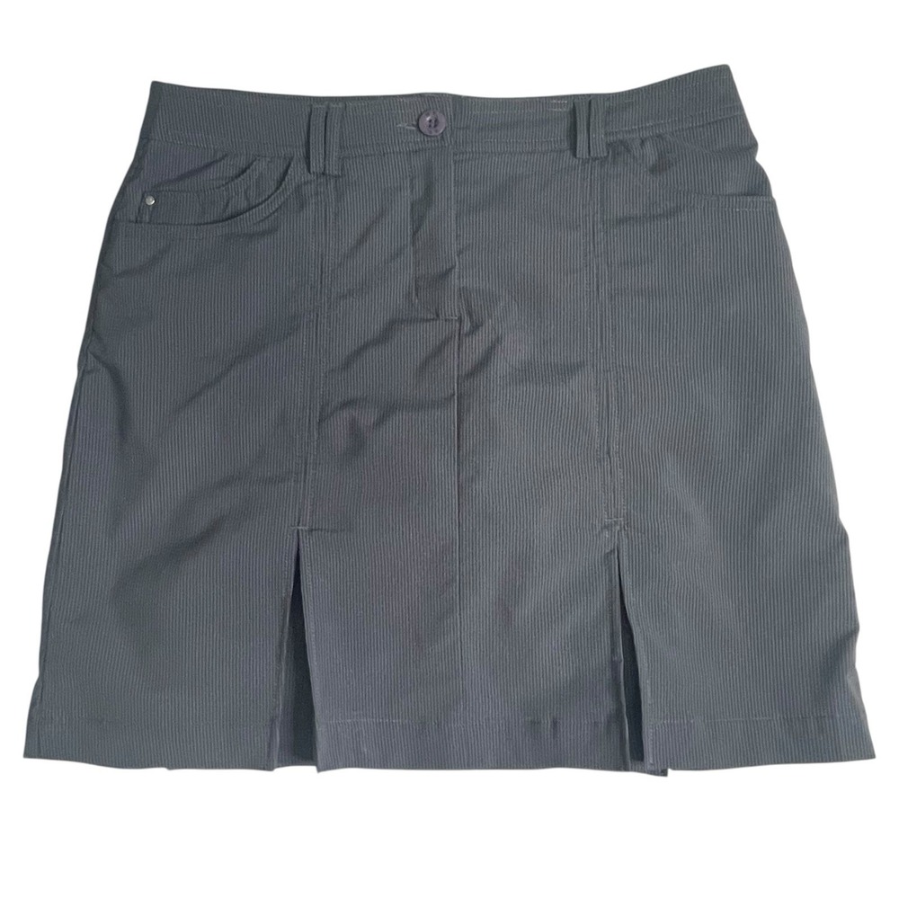 Nivo Golf Skort Athletic Activewear Skirt Pockets Pleat Gray Size 4‎ Golf Tennis